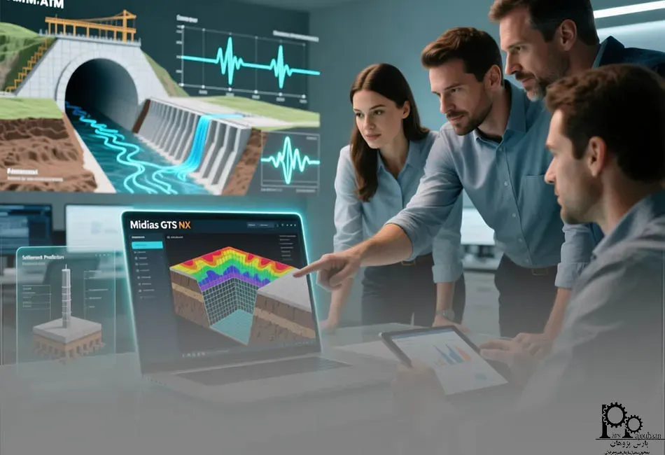 کاربردهای Midas GTS NX